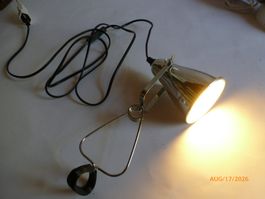 Klemmlampe IKEA TYP K9601 Max 40W silber Gebraucht