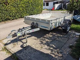 Location remorque 750kg transport moto, surface 2.5x1.5 m2