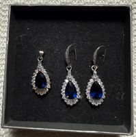 Paire de boucles d'oreilles pendantes , argent 