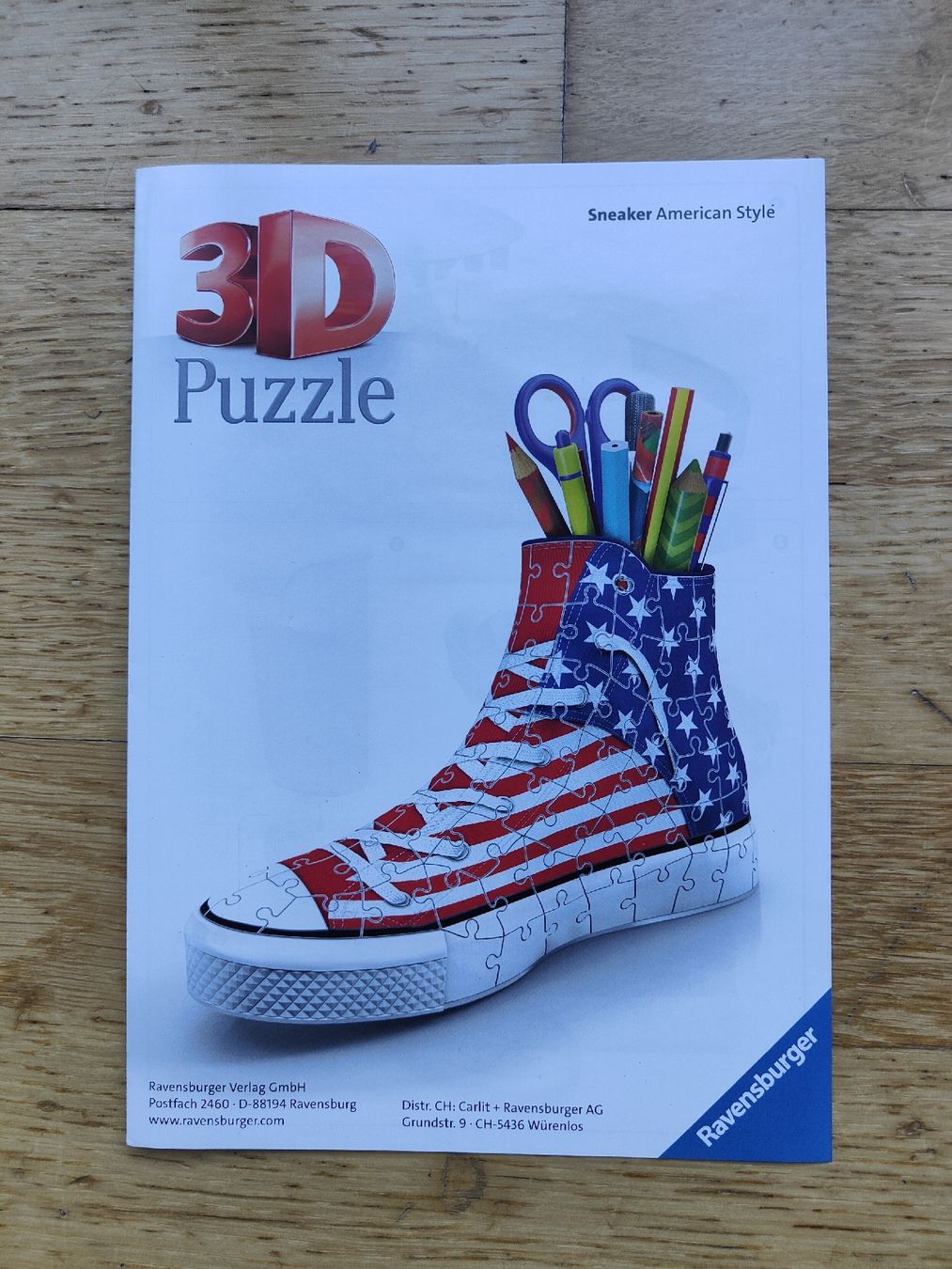 Ravensburger Puzzle: Ravensburger 3D Puzzle Sneaker USA-Style – Nuovo (secondo la descrizione) da Zürich venduto da tsc_sd9w 4