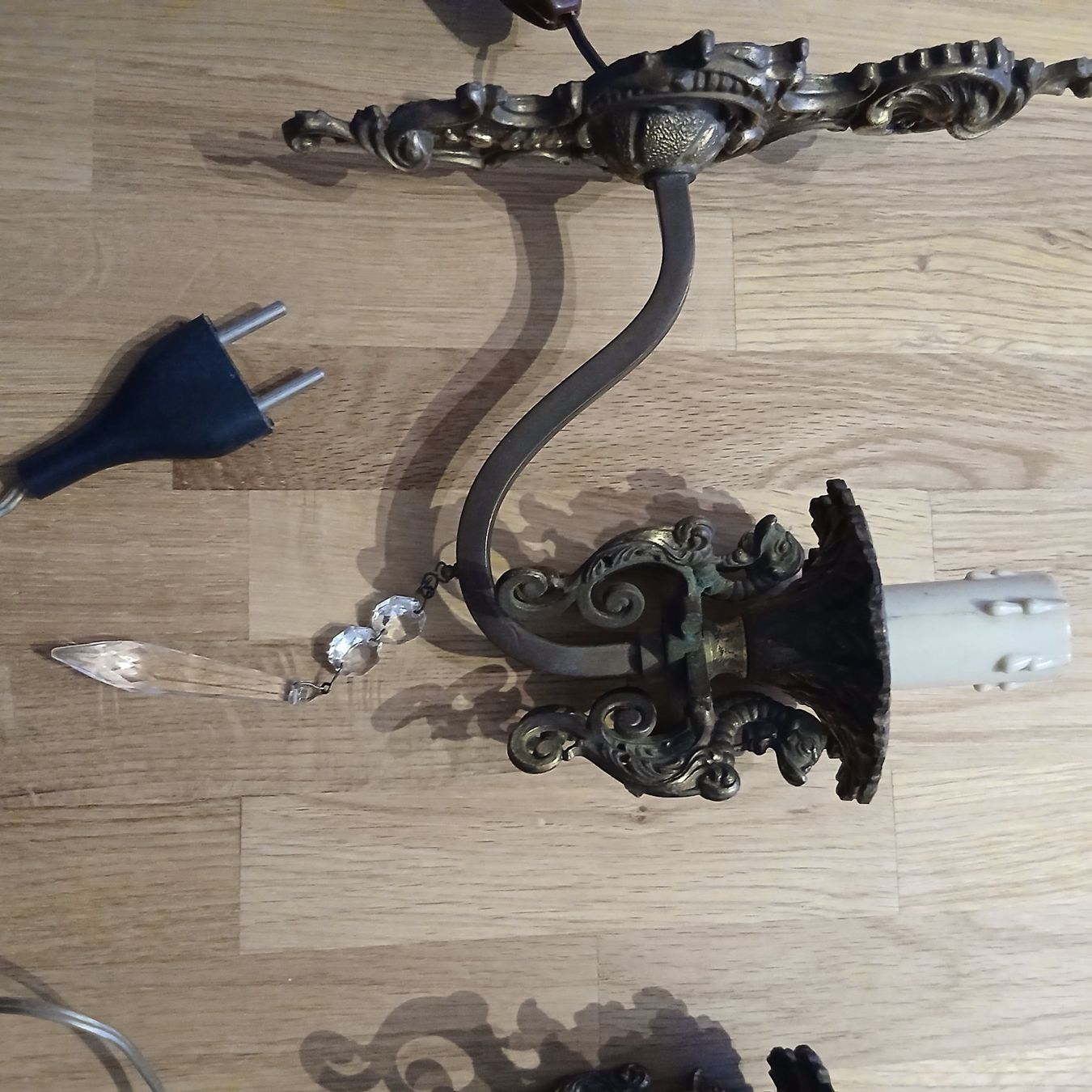 Lampes: Applique da parete antiche, set di 2, perfette! – D'occasion à orpund par luganega 6