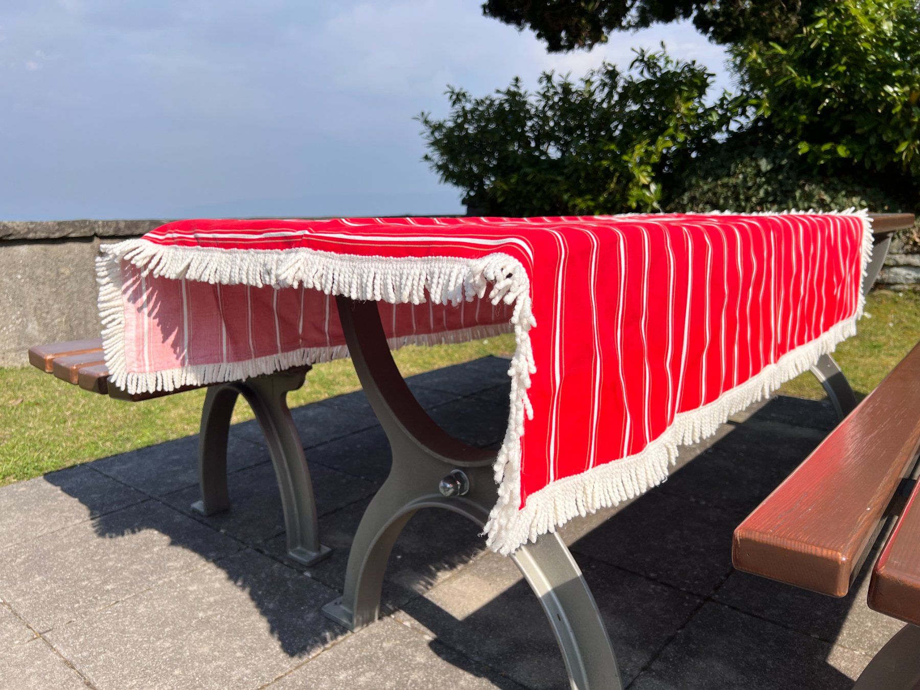 Altra biancheria da tavola: Vintage Tischdecke I 70er Jahren – Usato da Walzenhausen venduto da stilvollwohnen