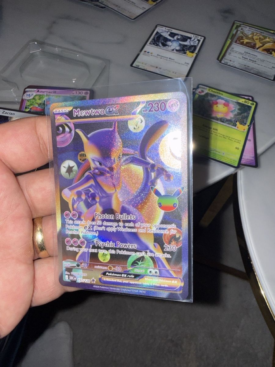 Pokémon Carte collezionabili: Mewtwo EX 30THCelebrations – Nuovo (secondo la descrizione) da Geroldswil venduto da Marseille11 1