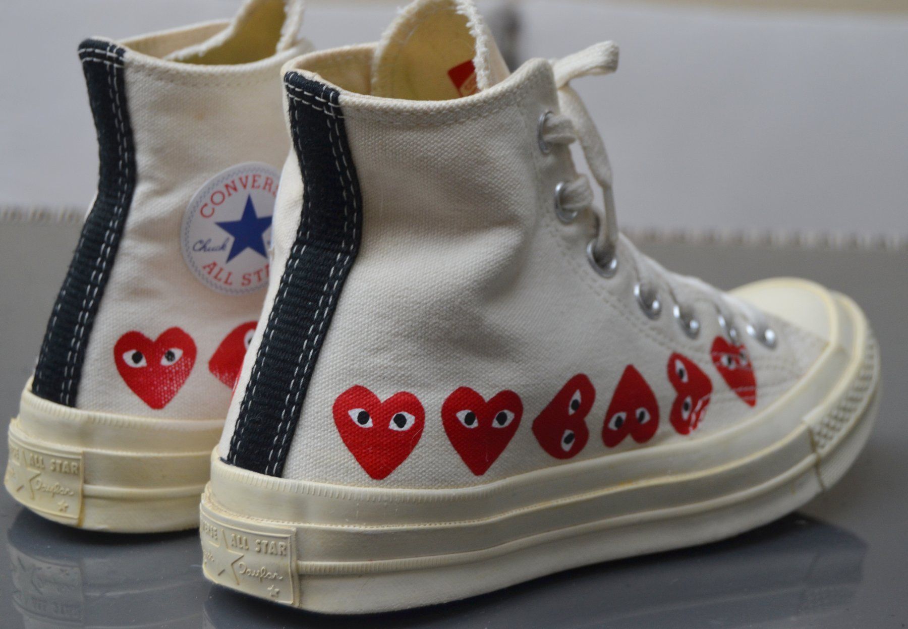 Comme Des Garcons Scarpe da donna: Comme Des Garçons Play All Star Sneakers .36 – Usato da Collonges venduto da arashee 6