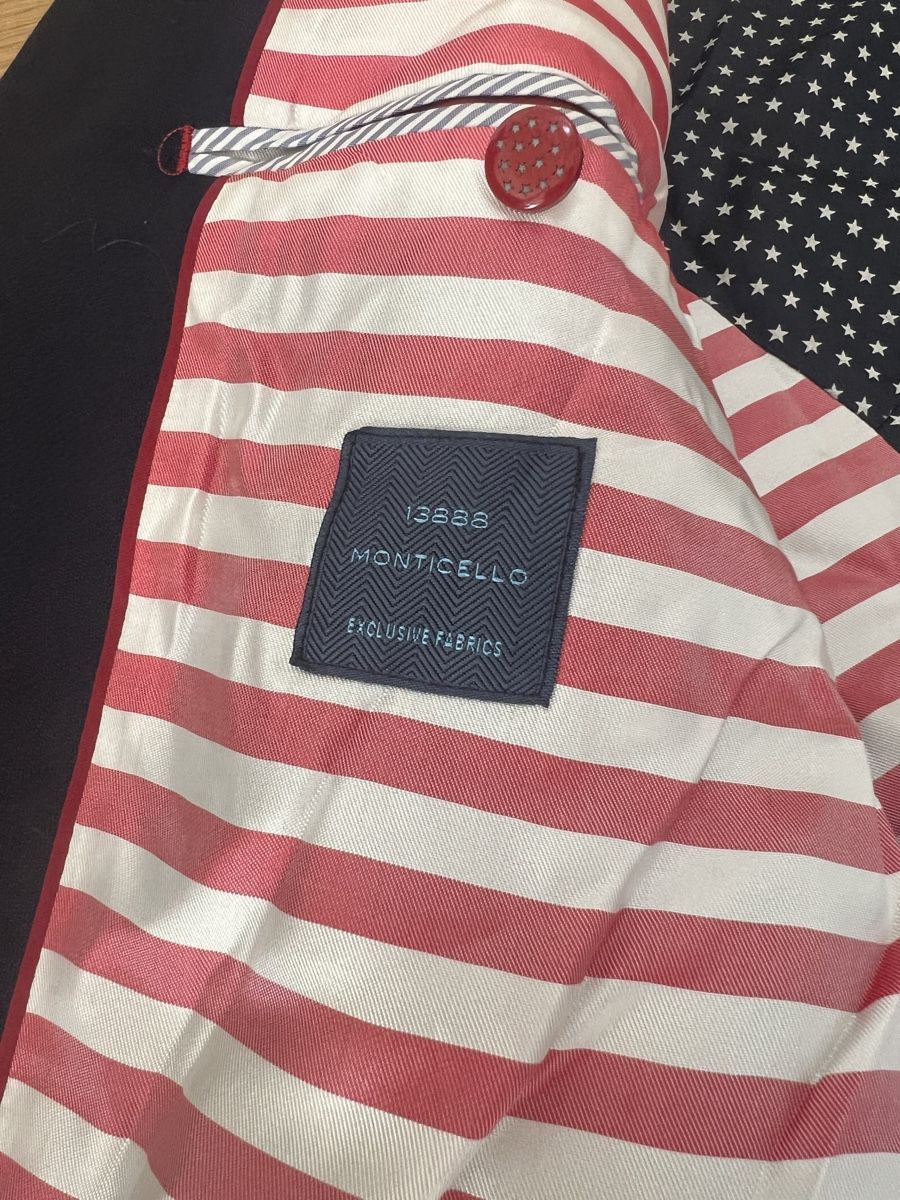 Tommy Hilfiger Giacche: Tommy Hilfiger Blazer Navy Stars & Stripes – Usato da Luzern venduto da sydney01. 6