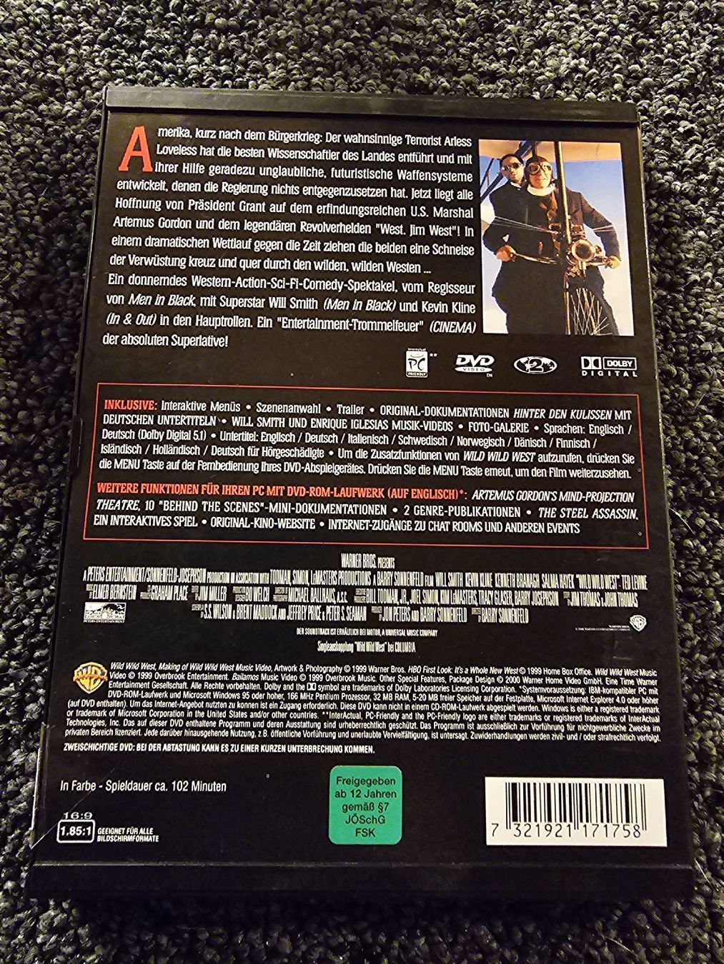 Alle DVDs: DVD Wild Wild West (18437) – Gebraucht aus Ruswil von jan_bxl5 1