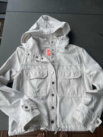 Damen Kapuzen Jacke Street One beige Grösse 36 