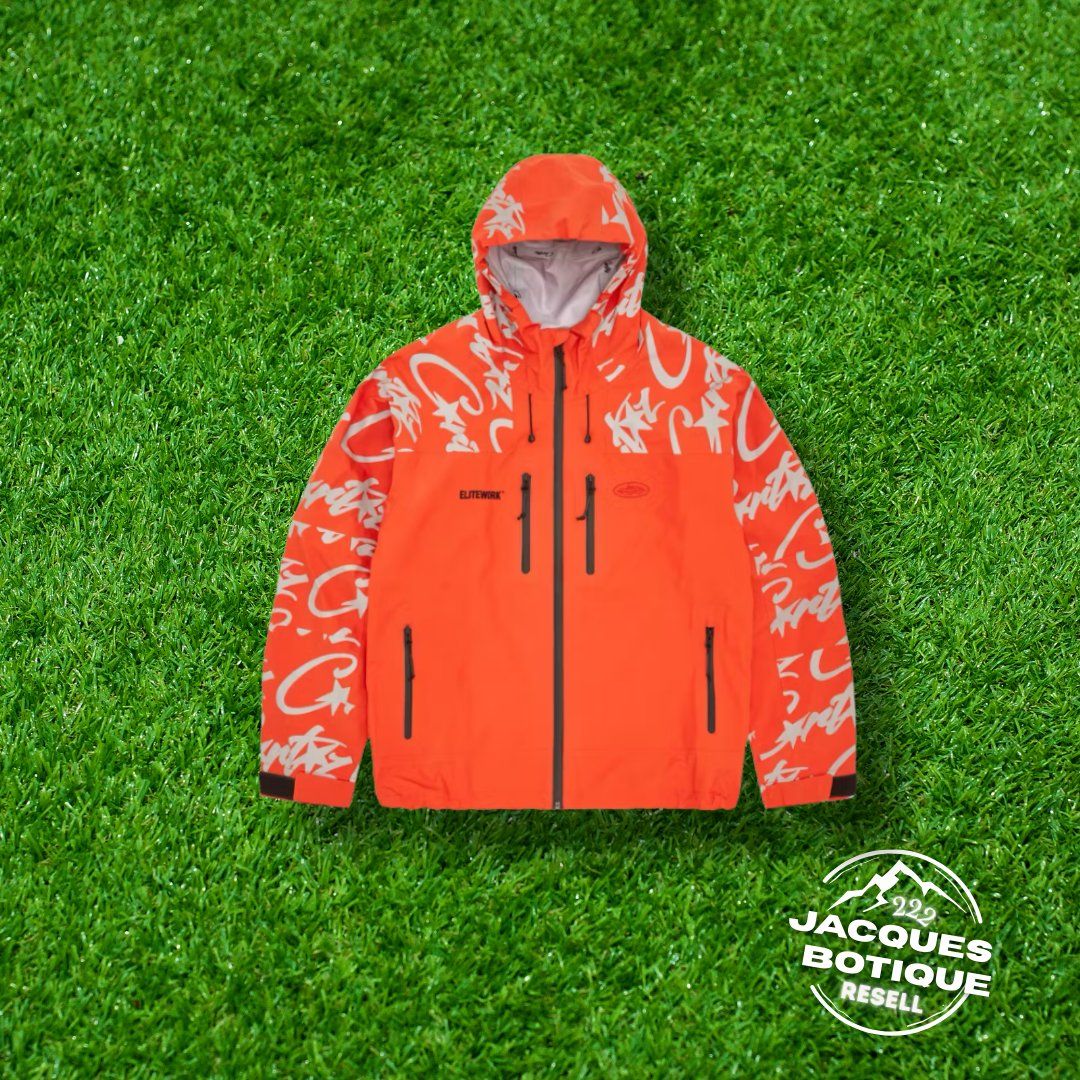 Corteiz Giacche: Corteiz Alcatraz Windbreaker Jacket Orange – Usato da Zürich venduto da geoff_resell