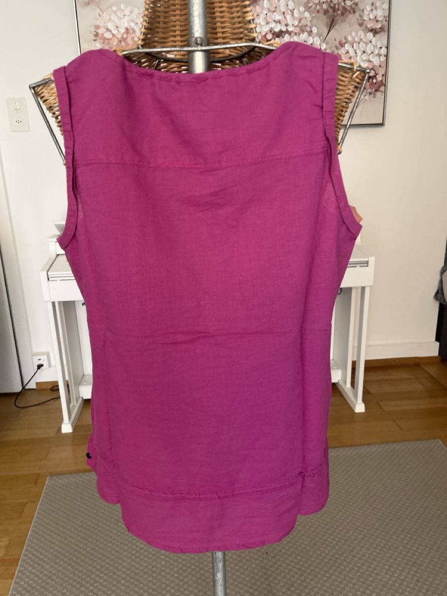 Cecil Top: Leinentop, Cecil, violet, M – Usato da Solothurn venduto da Bobesch08 3
