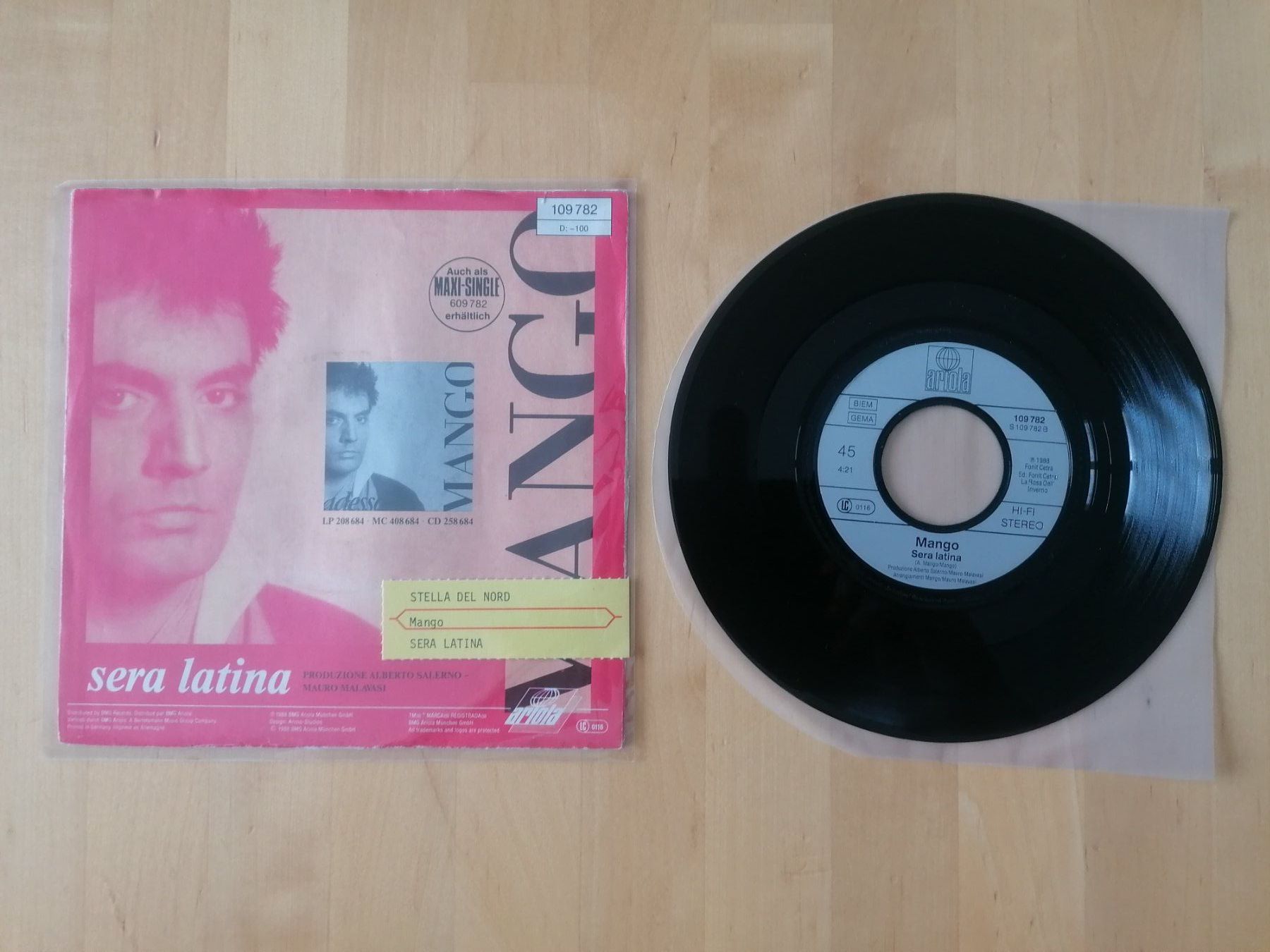 Schallplatten: Mango – Stella Del Nord – Gebraucht aus Emmenbrücke von lamorak 1