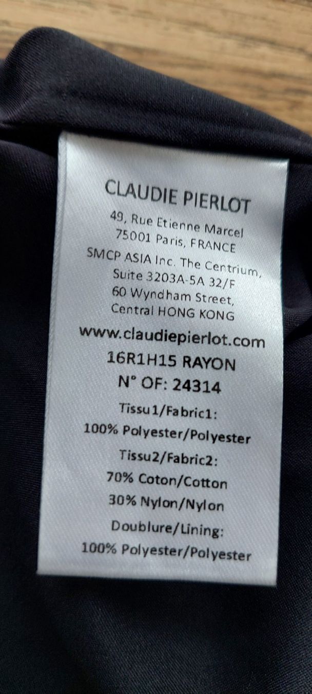 Claudie Pierlot Vestiti: CLAUDIE PIERLOT – Usato da Bern venduto da davidepi 3