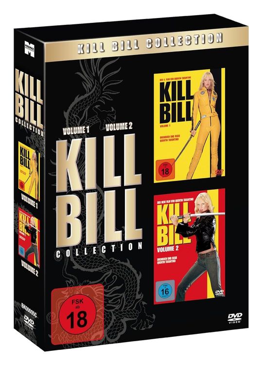 DVD Kill Bill: Volume 1+2 - Box - 2 DVD (Neu und originalverpackt) in ...