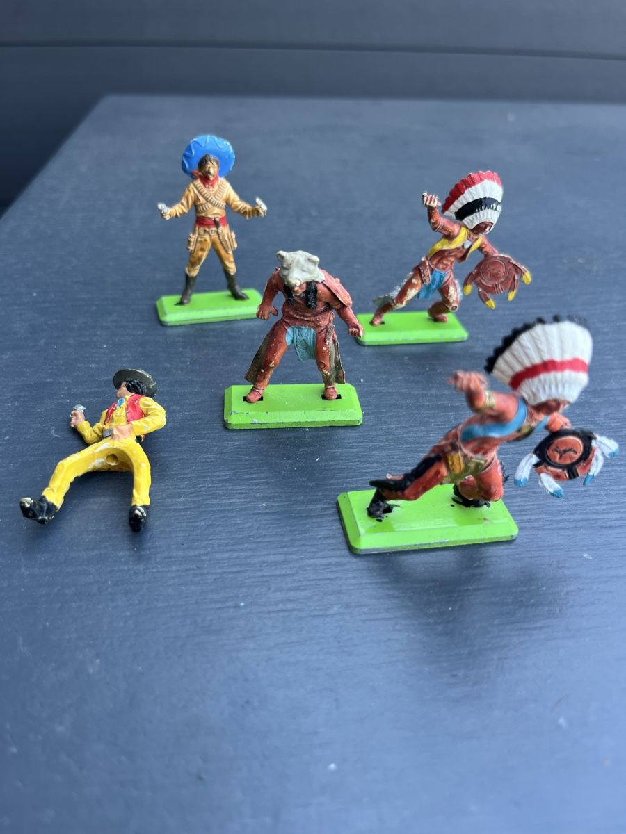 Britains Figuren: Figurenset Western 5 Stk bespielt – Gebraucht aus Ebikon von DanielD01