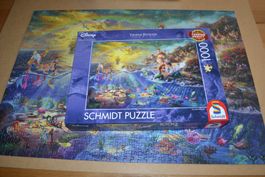 Puzzle 1000 Teile - Die kleine Meerjungfrau Arielle
