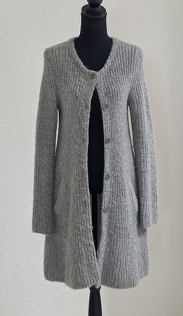 Strickjacke Marc O'Polo grau Mohair-Mix Grösse S