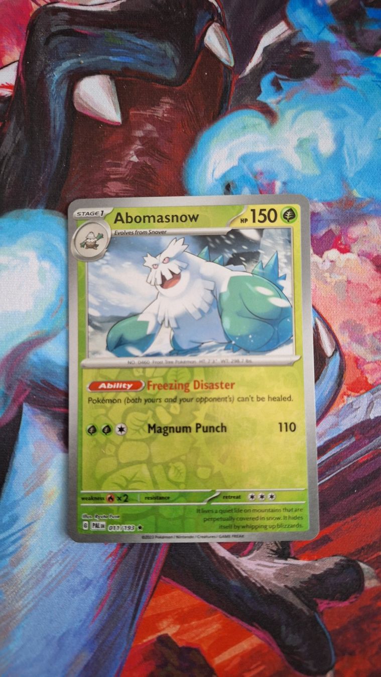 Pokémon Sammelbilder & Trading cards: Abomasnow - Reverse Holo - Pokemon Paldea Evolved – Gebraucht aus Altstätten SG von GGsGameshop