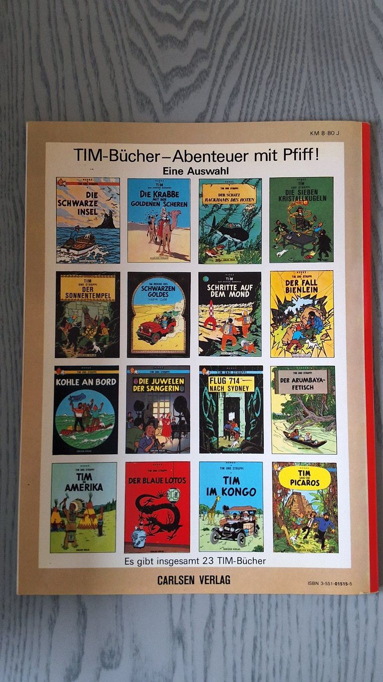 Fumetti: Tim und Struppi - Die schwarze Insel – Usato da Eschenbach SG venduto da mari-be 3