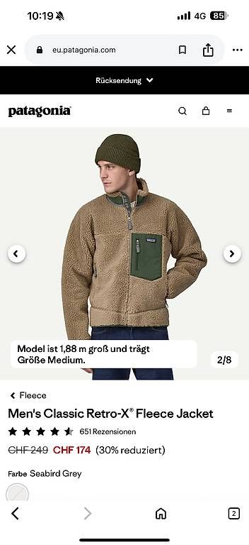 Giacche: Men's Classic Retro-X® Fleece Jacket – Usato da Uster venduto da hanna99 2