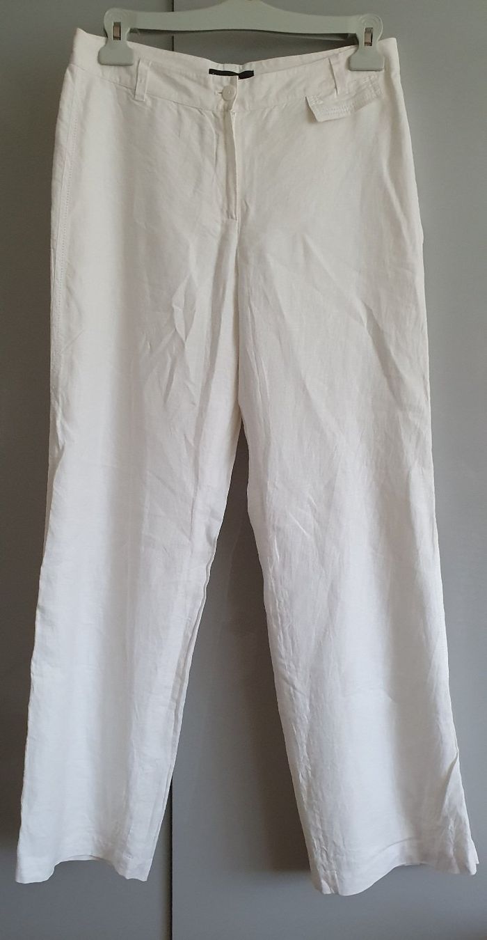 Pantaloni: Leinenhose von Bianca, Grösse 40 – Nuovo (secondo la descrizione) da Unterentfelden venduto da LookoutMt