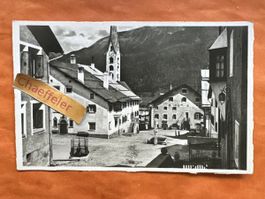 Alte Ansichtskarte Zuoz, Graubünden, Schweiz, Rarität!