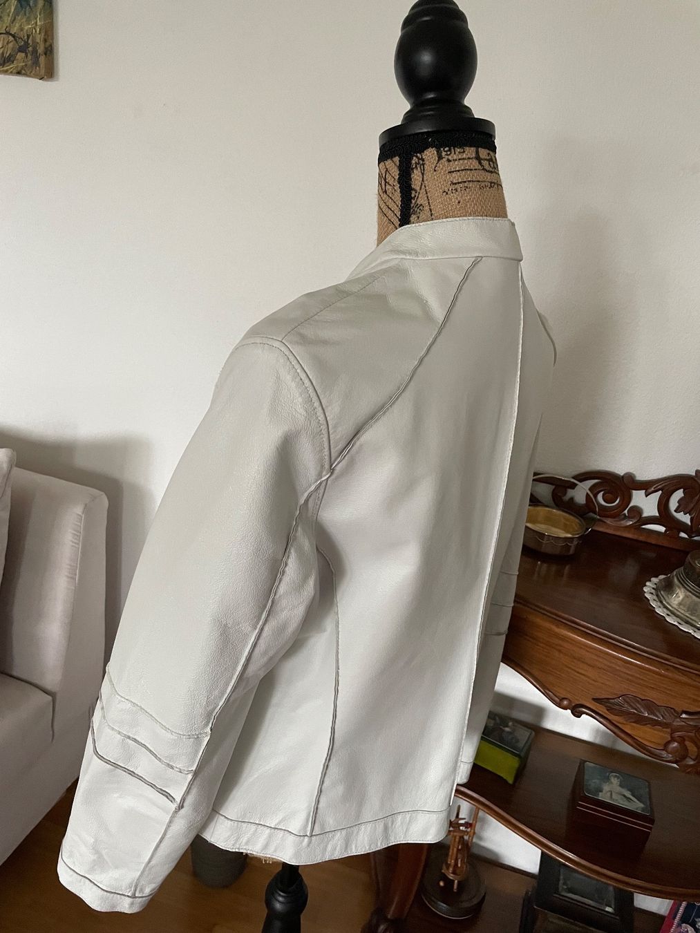 Giacche: Damen Lederjacke Gr. M / 38 weiss – Nuovo (secondo la descrizione) da Emmenbrücke venduto da Ladyboutique 6