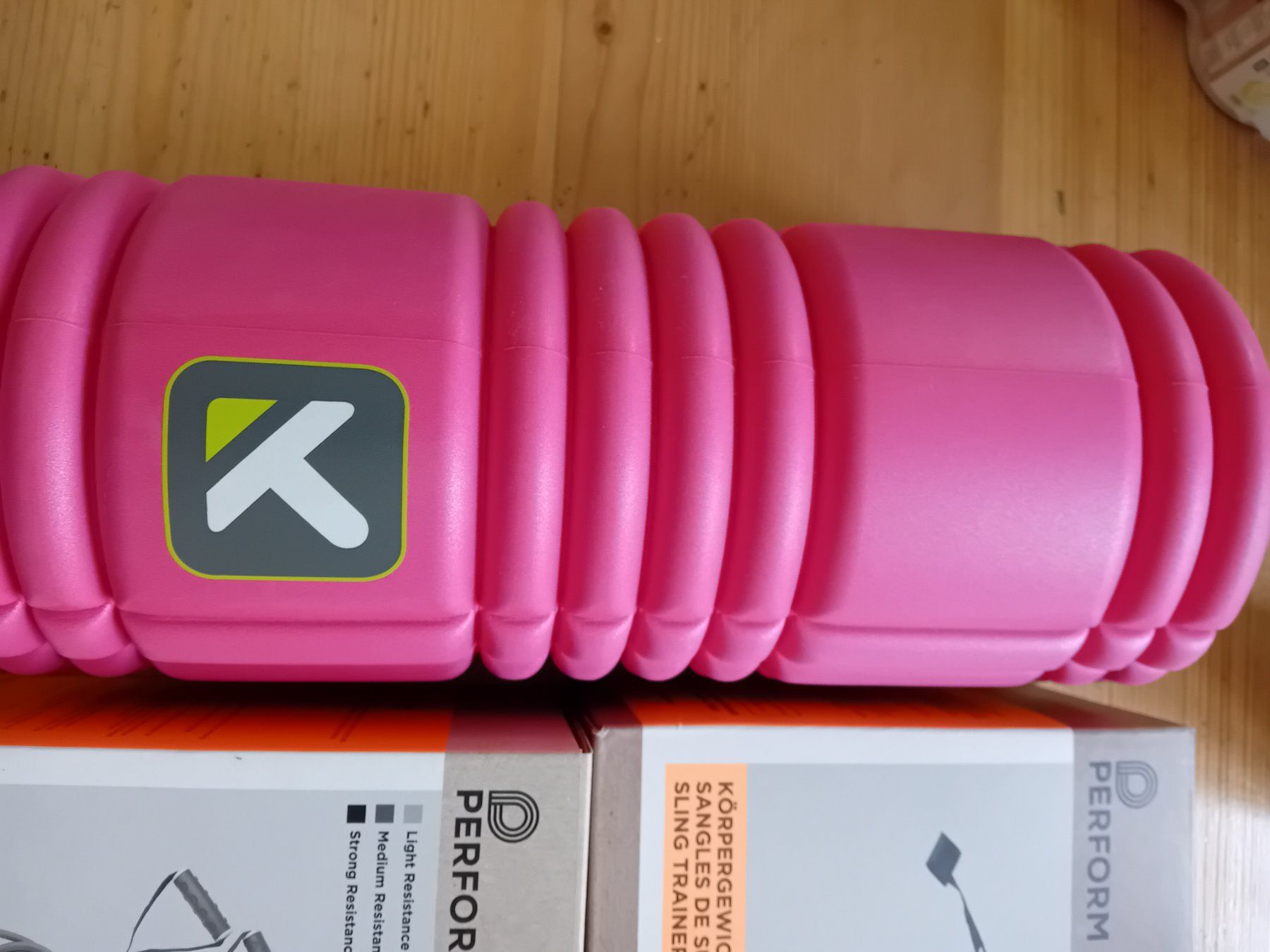 Hometrainer: Resistance tube set + sangles + foam roller NEUFS – Neu und originalverpackt aus Lobsigen von mic_86ms 2