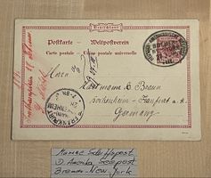 DR Marine Seepost Bremen - New York