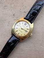 Omega Seamaster Quartz vintage plaquée or – env. 28mm