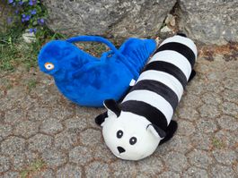 Plüschtier IKEA Rivig und cooles blaues Rutsschtier