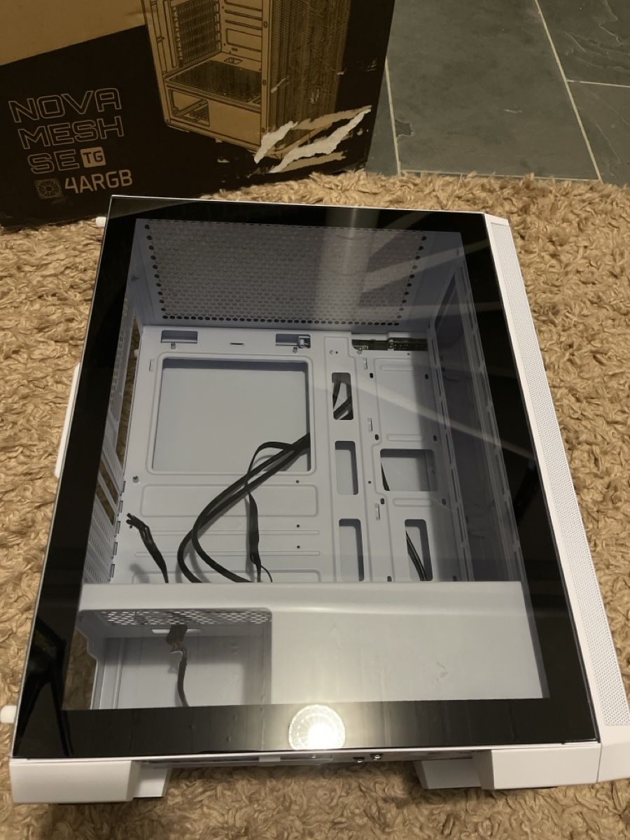 Custodie: Bitfenix Nova Mesh SE TG White PC Gehäuse – Nuovo (secondo la descrizione) da Unterkulm venduto da AnoliOccasion 1