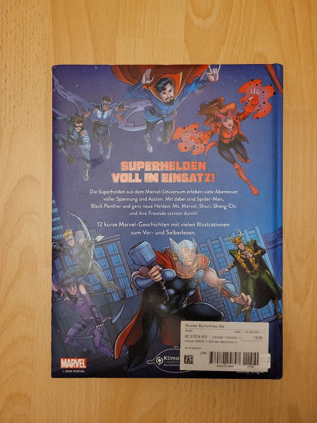 Libri: Marvel Superhelden  spannende Geschichten – Usato da Perlen venduto da Safari_23 1