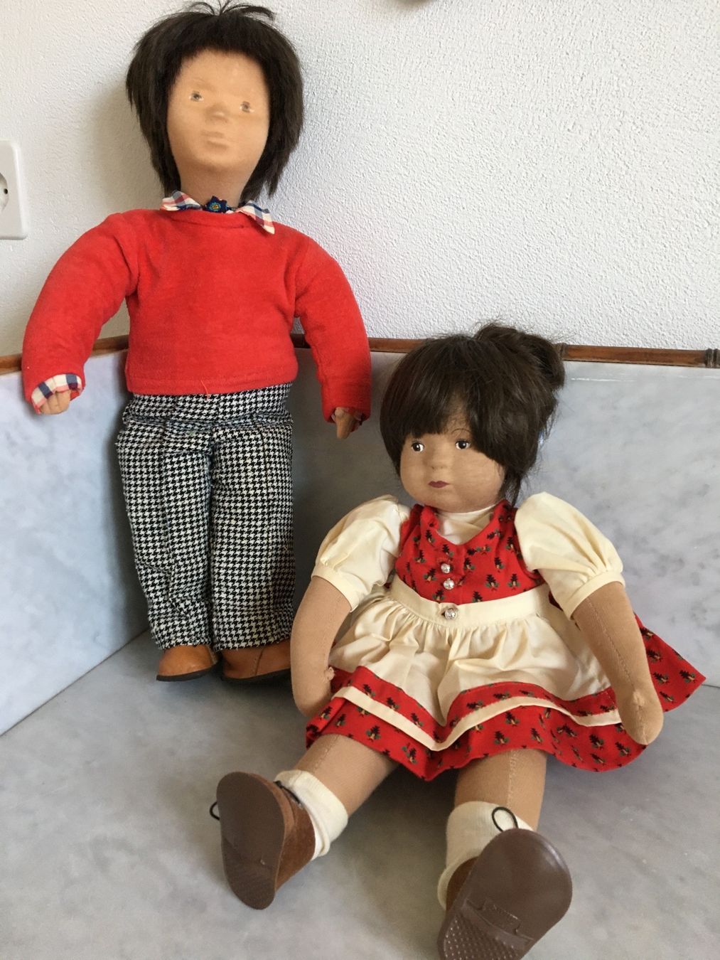 Puppen: Puppe Handarbeit ca.1970 – Gebraucht aus Siebnen von Starlauf 1
