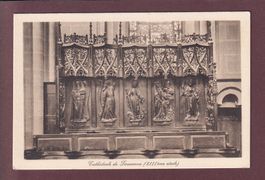 LAUSANNE - Cathédrale - Stalles de Montfaucon