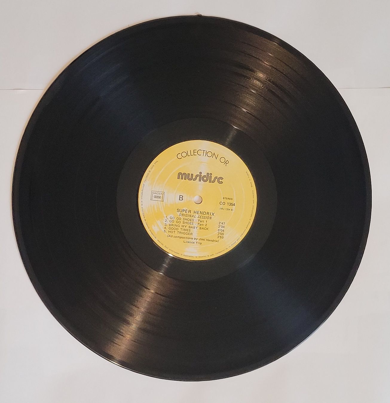 Dischi in vinile: Jimi Hendrix  -  Super Hendrix Original Session von 1975 – Usato da Zürich venduto da Avd 2