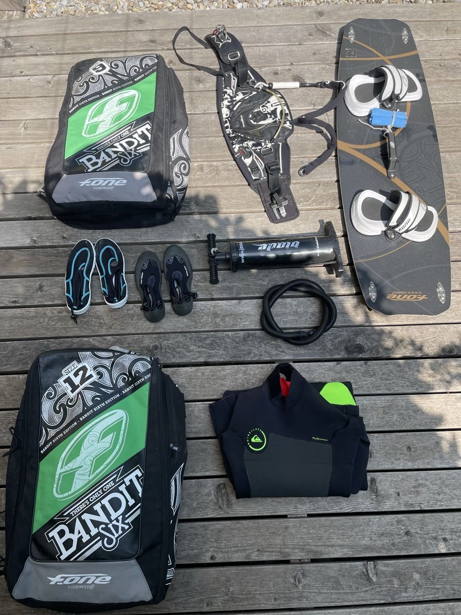 Kite: Kitesurfset Fone (2013) 9/12m2 – D'occasion à Bern par hitch277