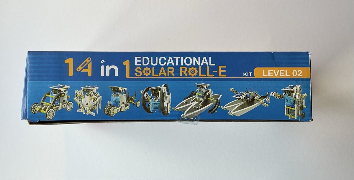 Kit di costruzioni: 14 in 1 Educational Solar Roll-E Roboter Bausatz mit Box – Usato da Beinwil am See venduto da Tobi-Wied 4
