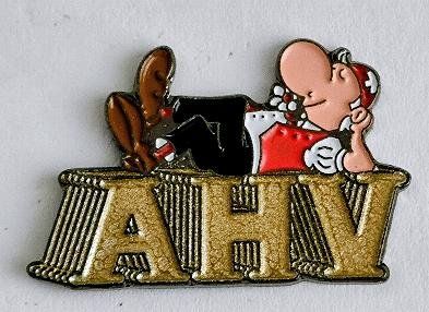 Placchette & Badge: 1 Pin AHV – Usato da Pfäffikon ZH venduto da Colacity