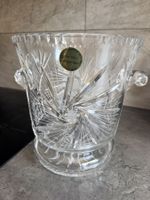 Magnifique seau à glace en cristal avec certificat