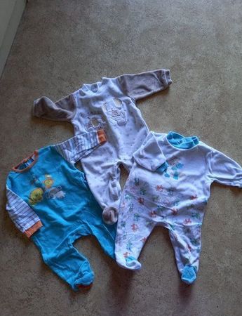 Babykleider-Paket Gr.68/74, für Jungen
