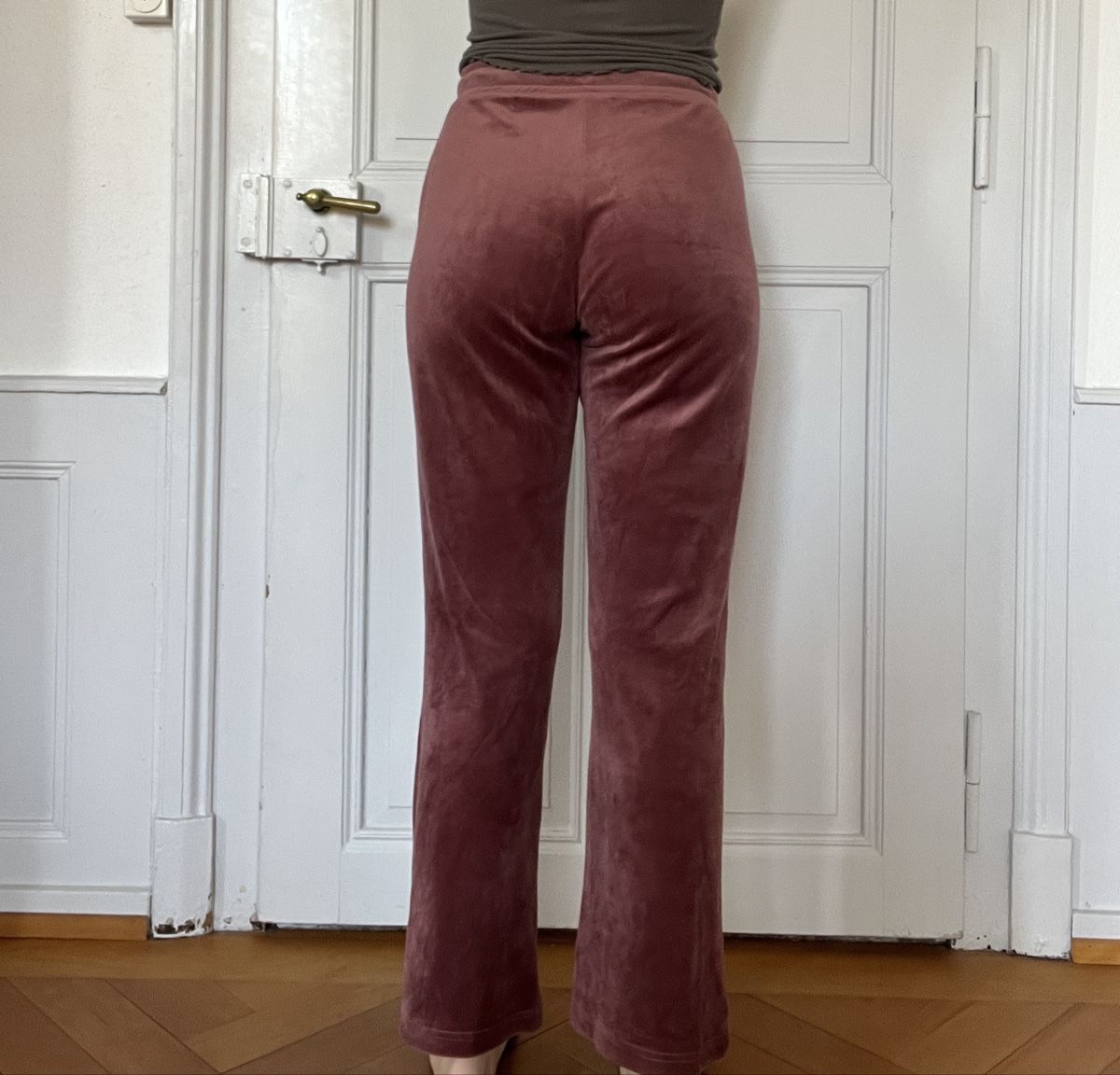Hosen: Samt Hose, dunkelrosa – Gebraucht aus Bern von sosophie 2
