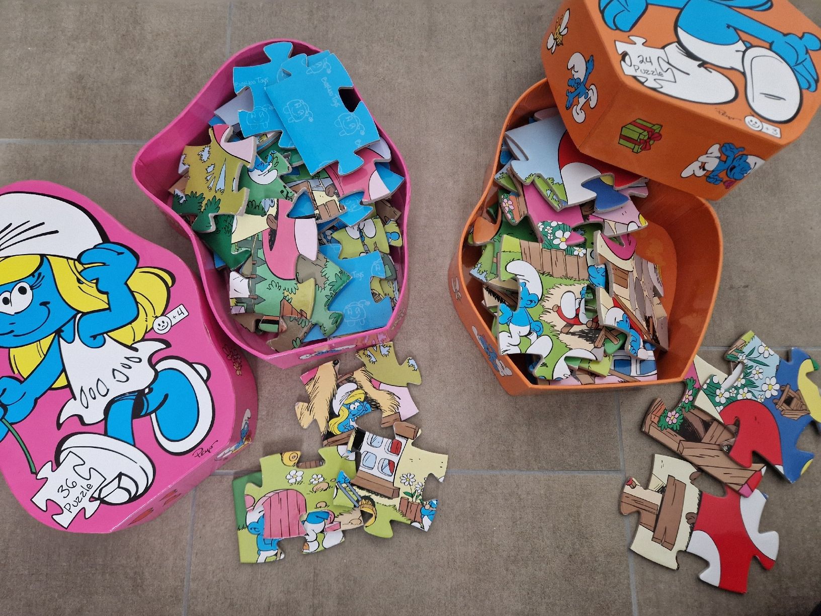 Puzzles: zwei Schlumpf-Puzzles – D'occasion à Henau par ale_bc8n 2