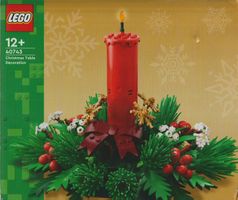 LEGO 40743 damaged box CHRISTMAS TABLE DECORATION  new