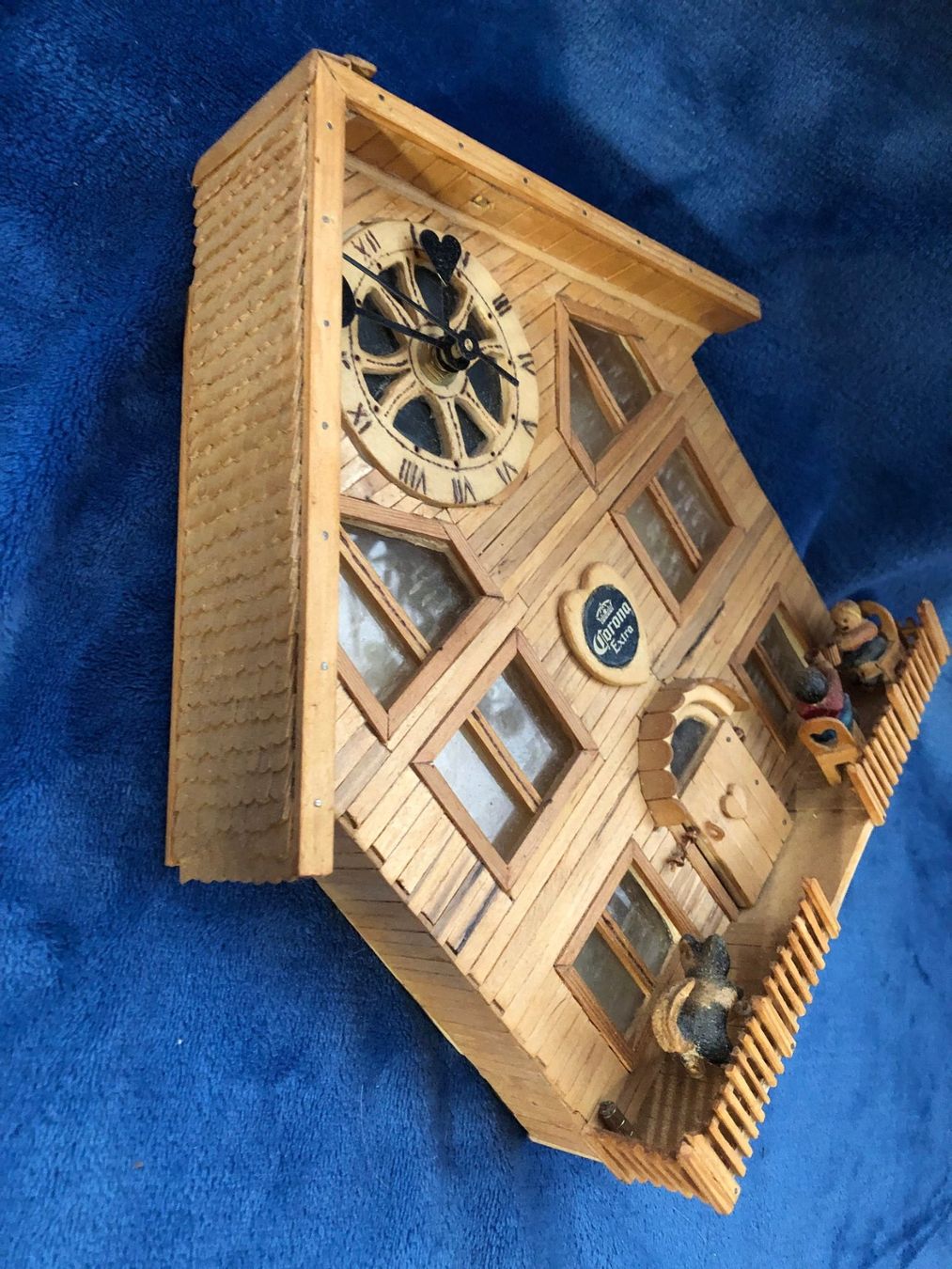Orologi: Zwei handgemachte Uhren aus Holz – Usato da Mollis venduto da Hg 3