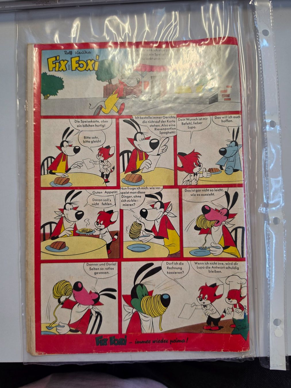 Fumetti: Fix und Foxi, Band 397 – Usato da Winterthur venduto da Bratwurstbrater 1