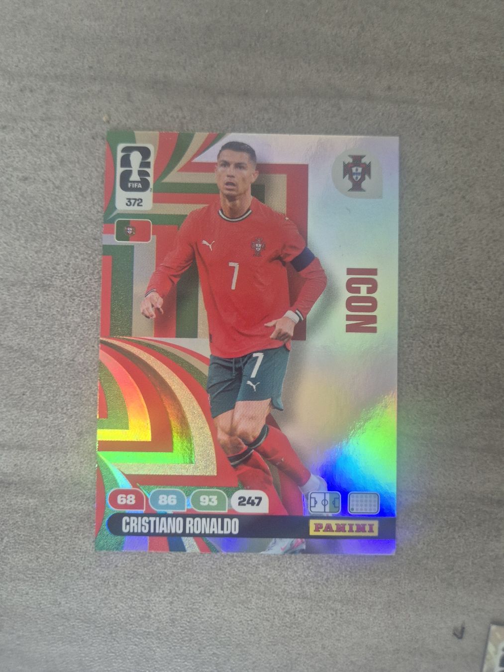 Panini Carte collezionabili: Cristiano Ronaldo ICON Karte – Usato da Haag (Rheintal) venduto da Maria_Linda