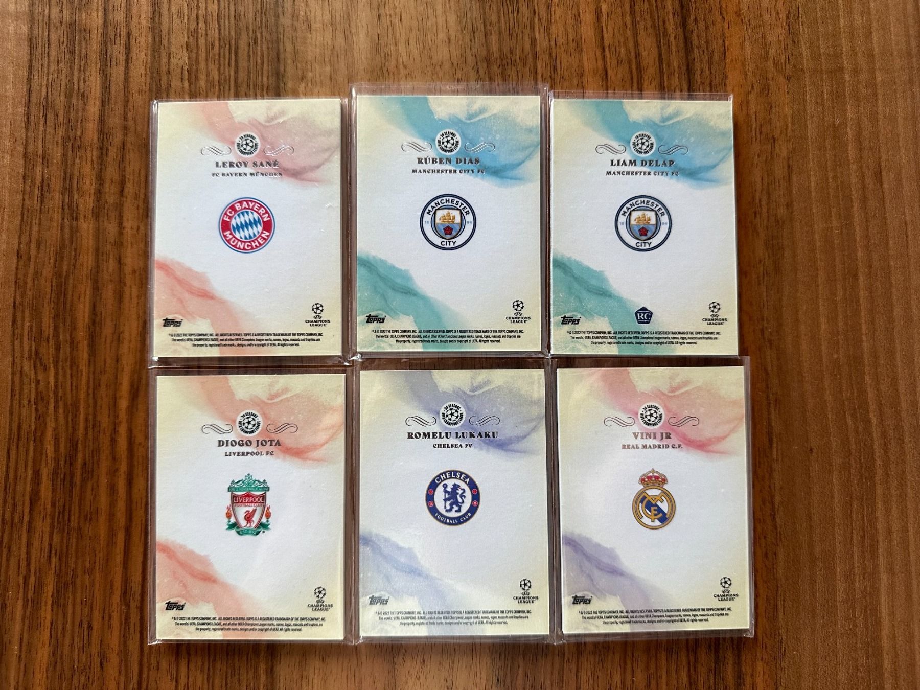Topps Sammelbilder & Trading cards: Topps Pearl UCL 21/22 Set 17 Karten – Gebraucht aus Hagendorn von Pokecollectorch 2