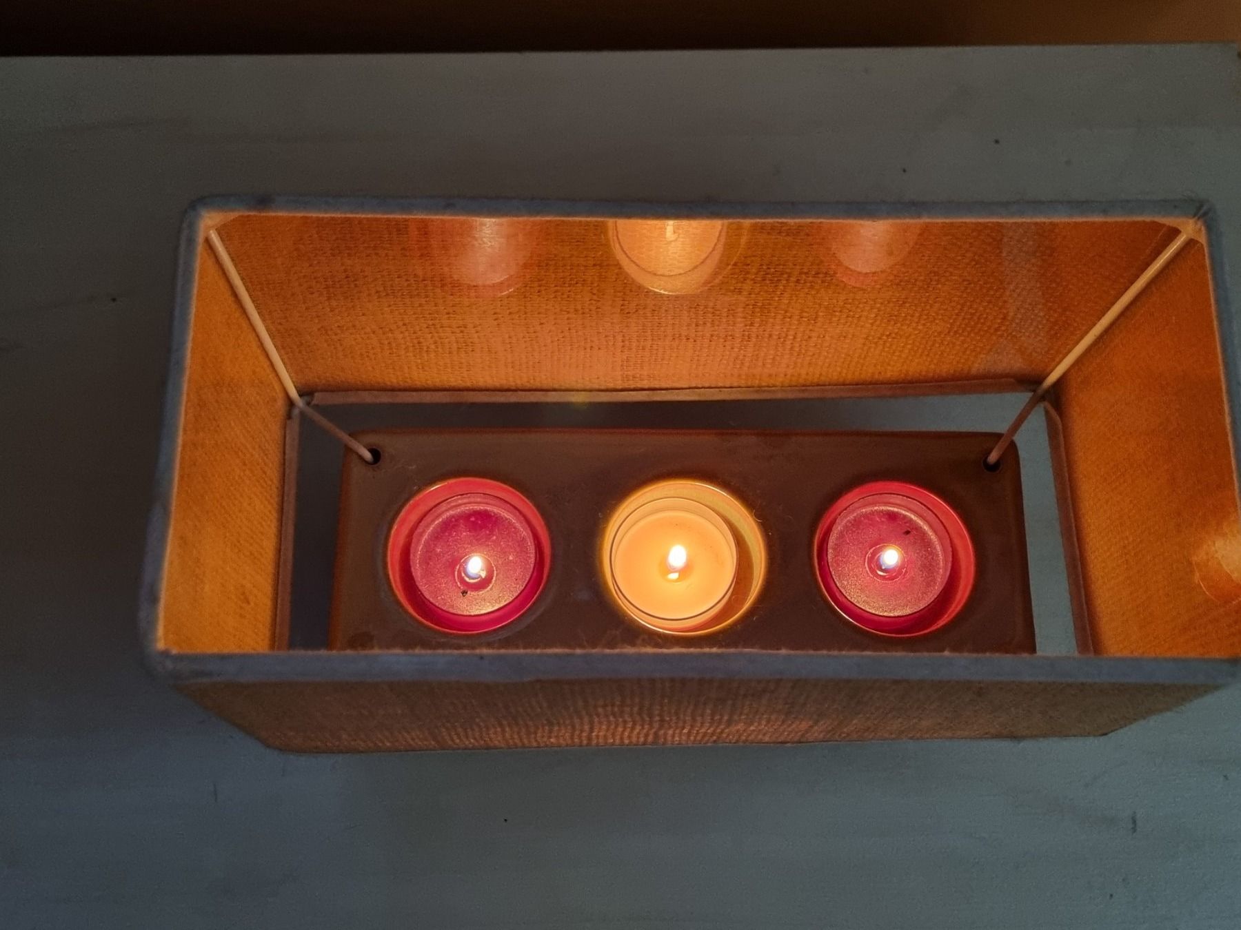 Partylite Portacandele: Lampada Partylite (3 candele rechaud) – Usato da Camorino venduto da yponzio 2