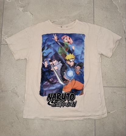Naruto Shippuden T-Shirt Beige Grösse L