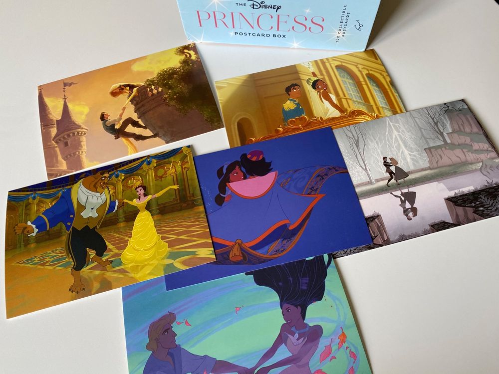 The Disney Princess Postcard -(6PCS) set14x9.5cm (D'occasion) à ...