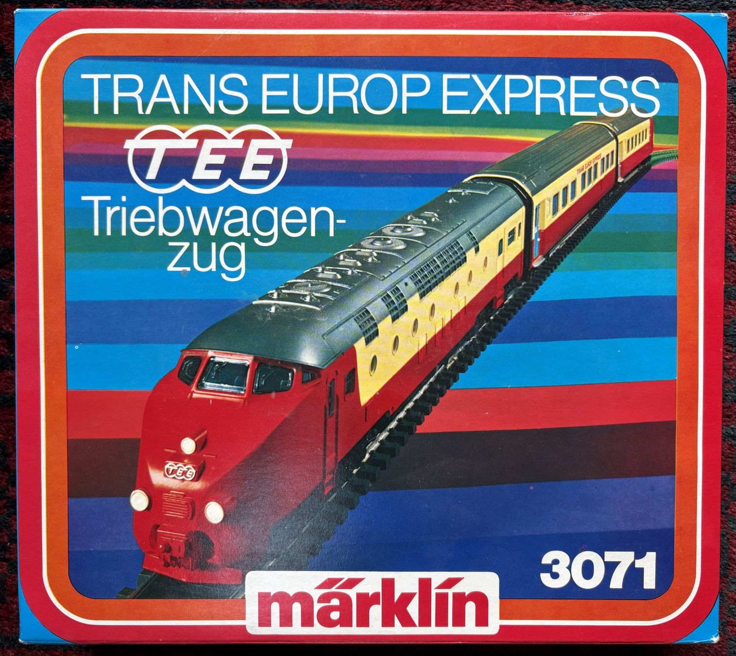 Märklin Modellini di ferrovie: Märklin H0 3071 TEE-Triebwagen-Zug – Usato da Volketswil venduto da zwitsch33